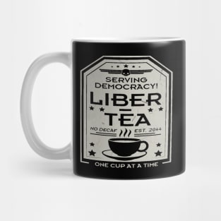 Distressed Silver Liber tea one cup at a time! Mug